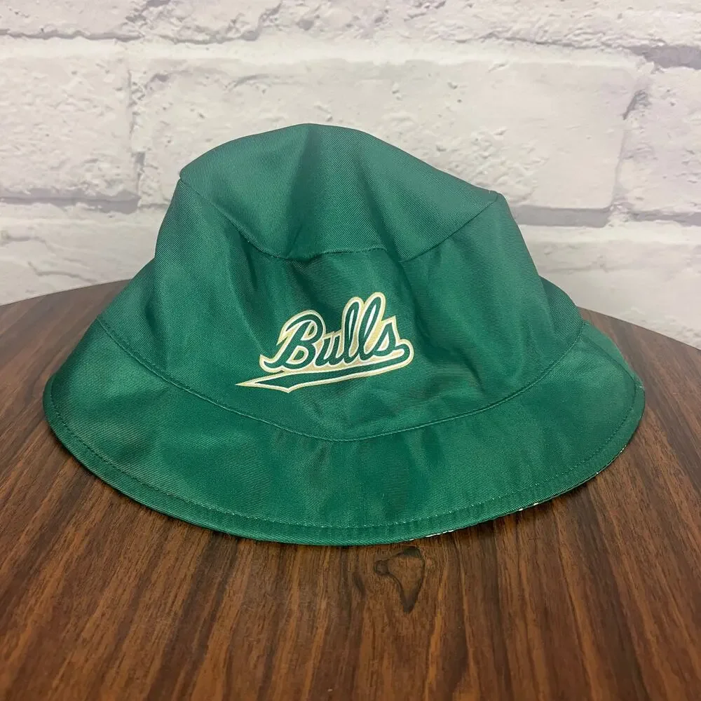 USF South Florida Bulls Mens OS Preppy Athleisure Outdoors Reversible Bucket Hat